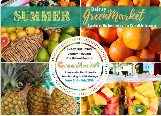 Delray Summer Green Market 2023